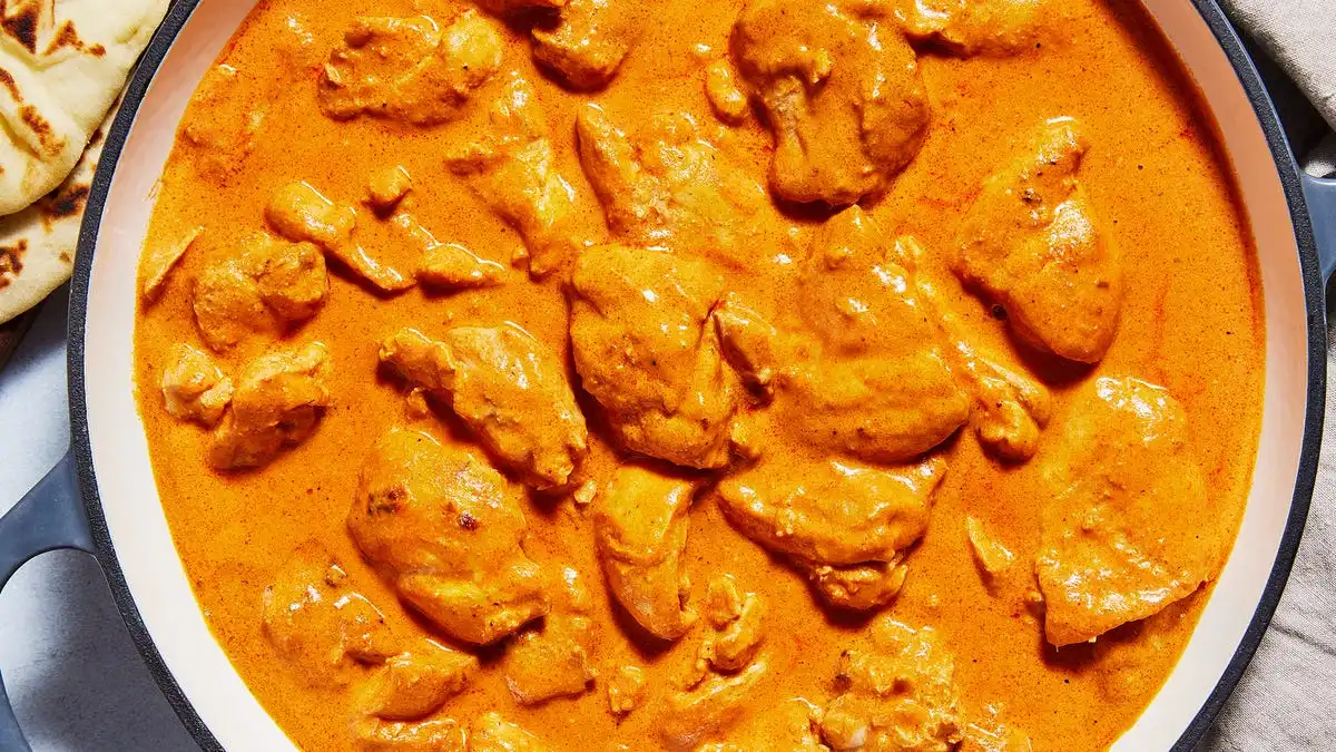 Authentic Butter Chicken at Tandoori Fuzion in St. Albert